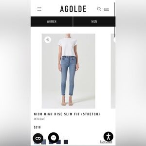 AGOLDE Nico Jeans